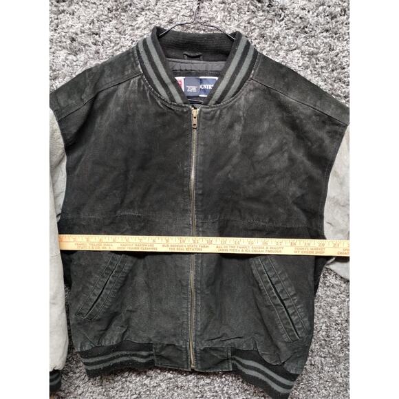 Free Country Black and Gray Bomber Jacket - Picture 7 of 13